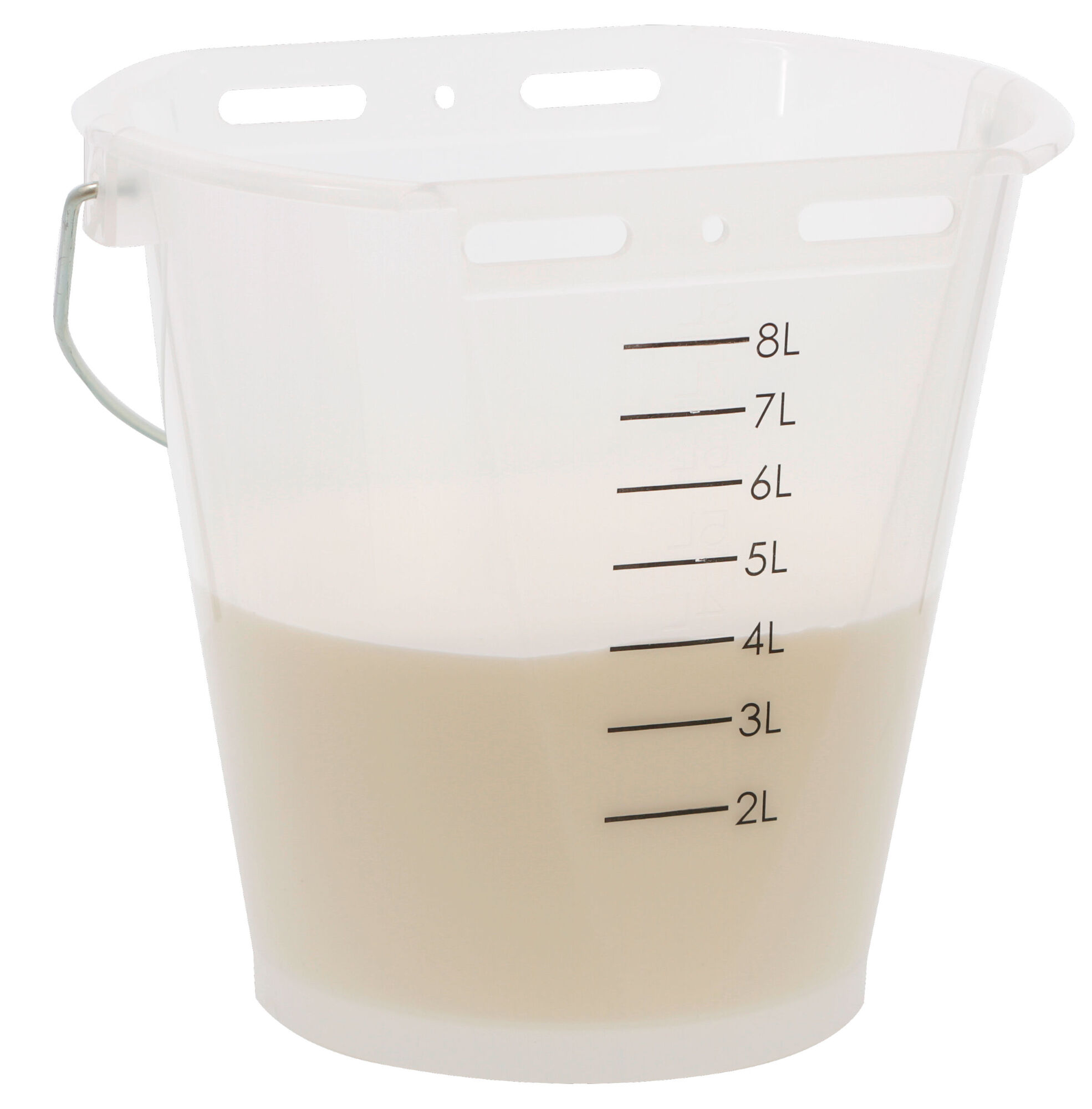 Tränkeeimer transparent mit Skala - Kerbl Tränkeeimer transparent mit Skala von Kerbl