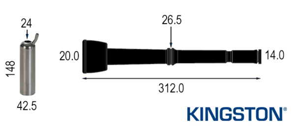 Kingston Zitzengummis passend für DeLaval Harmony 999009-01 / 999007-03 | MM366 - Kingston MM366 Kingston Zitzengummis passend für DeLaval Harmony 999009-01 / 999007-03 | MM366 von Kingston MM366