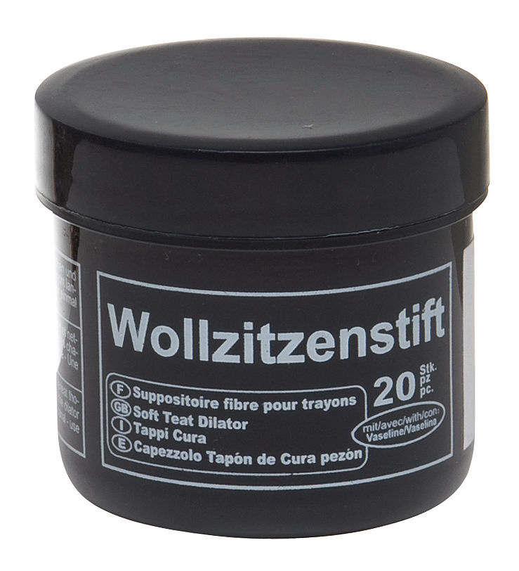 Wollzitzenstifte mit Salbe | 20er Dose - Kerbl 1523 Wollzitzenstifte mit Salbe | 20er Dose von Kerbl 1523