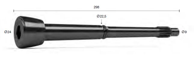 Zitzengummis passend für DeLaval 907595-01 von Spaggiari 0000/0236M
