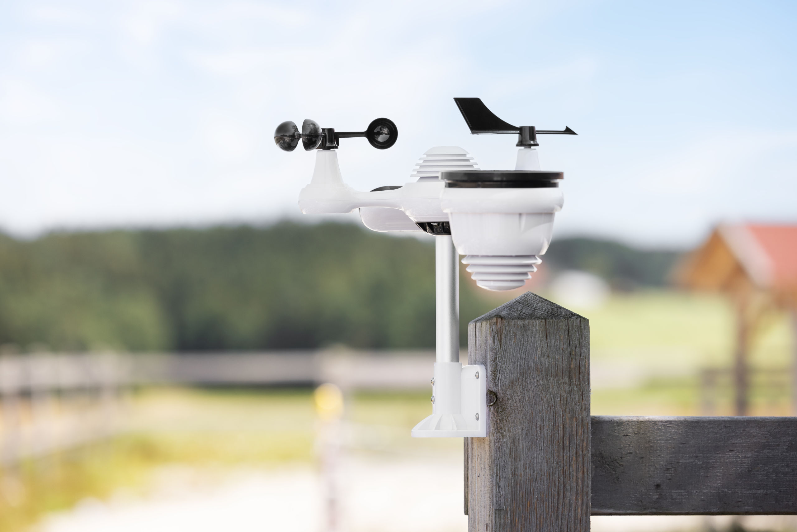 Digitale Wetterstation 7 in 1 Wifi mit Funkstation von Kerbl