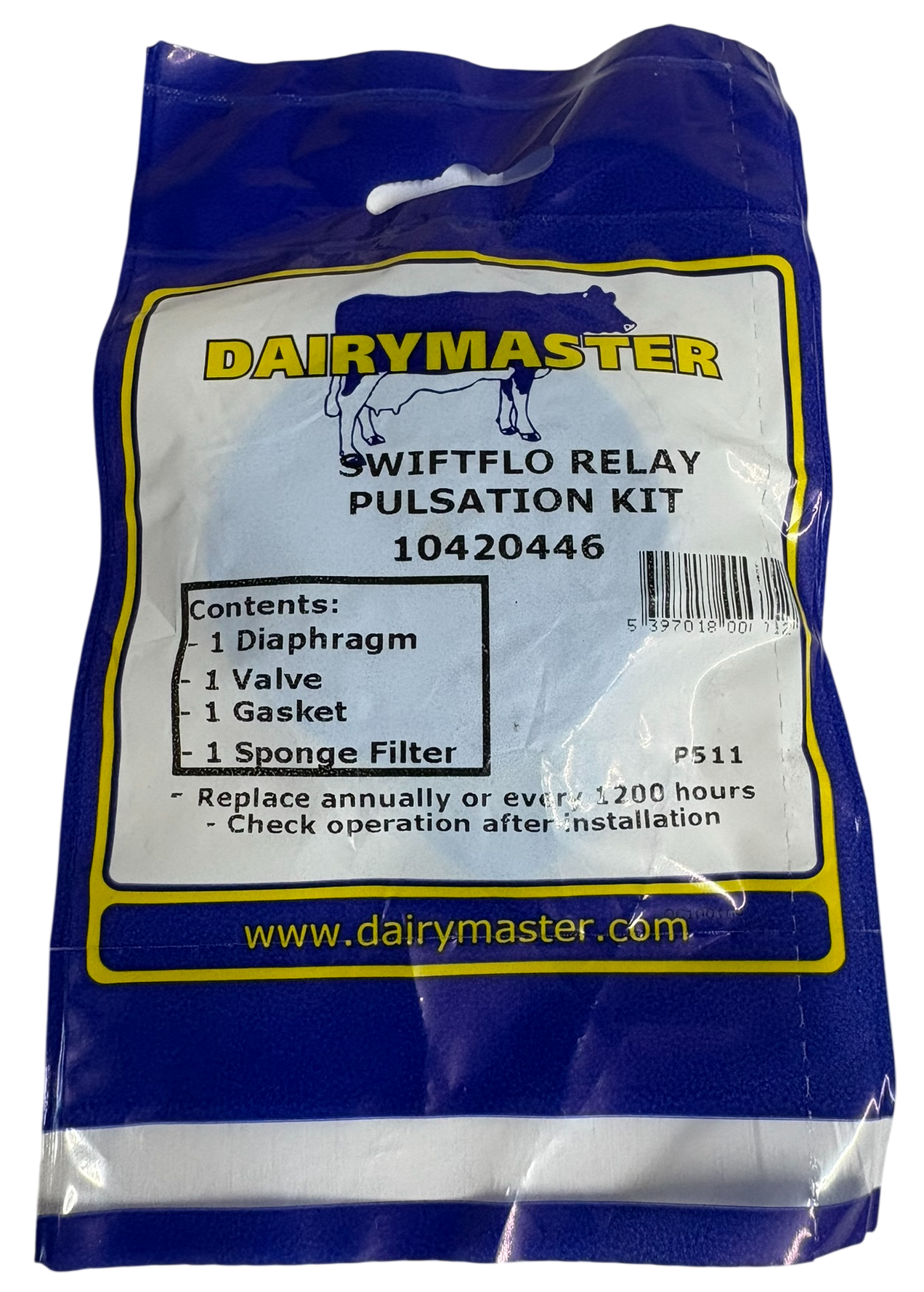 Dairymaster Swiftflo Schaltrelais Pulsator Satz für Plastik Pulsator | 10420446 von Dairymaster (Original) 10420446