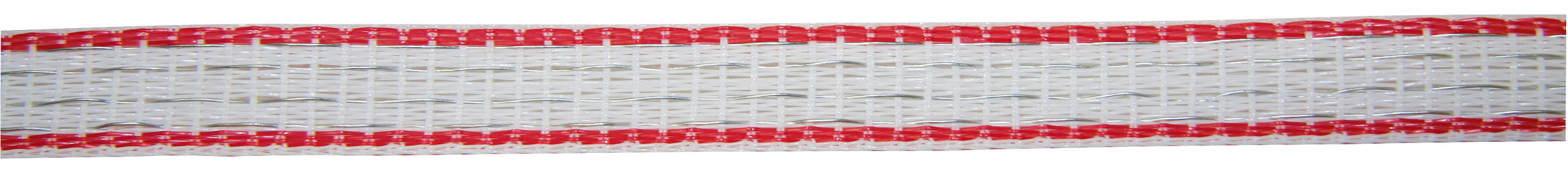 AKO Weidezaunband TopLine Plus 10 mm weiß/rot von AKO