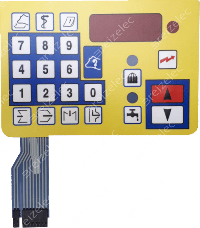 Tastaturfolie passend für Fullflow MM95 | 21902 Tastaturfolie passend für Fullflow MM95 | 21902