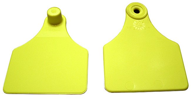 Allflex - Größe 2 Lochteil, ungeprägt - Allflex Allflex - Größe 2 Lochteil, ungeprägt von Allflex
