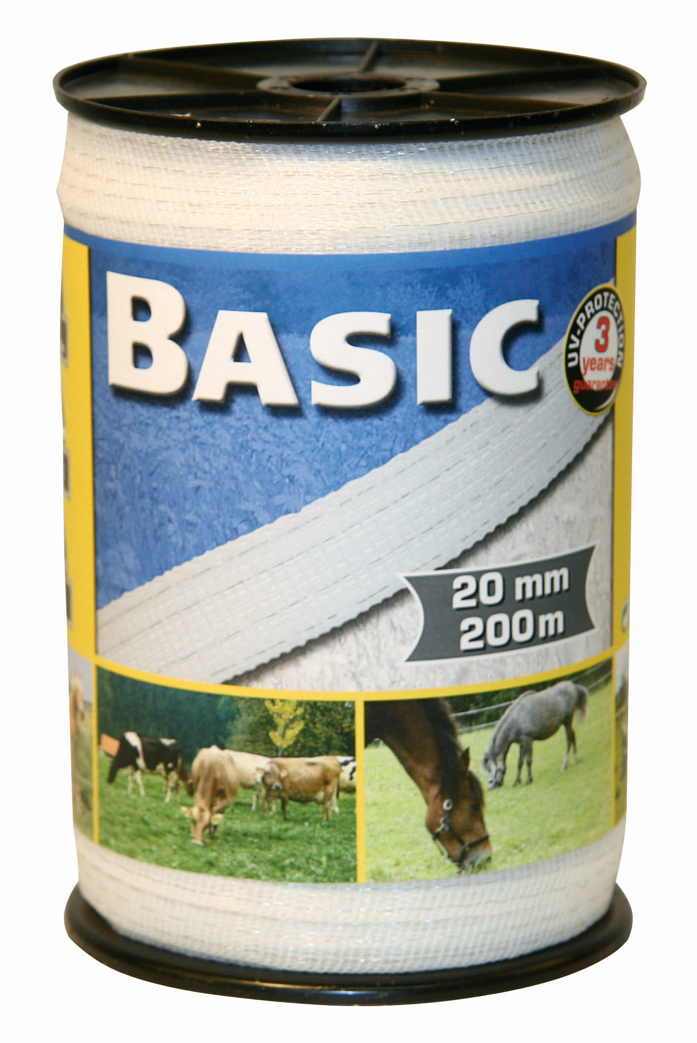 Euro Guard Weideband BASIC 20 mm, weiß | 200 m von Kerbl 441521