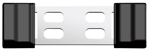 Bandverbinder Litzclip® 12,5 mm Edelstahl | 5 Stück von Litzclip 442000/056