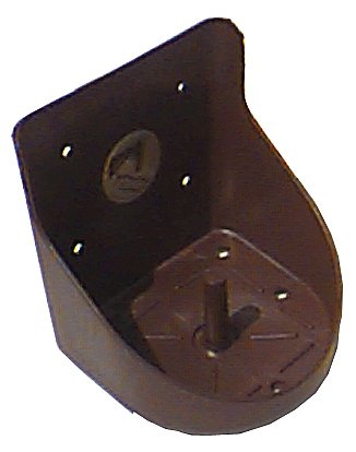 Lecksteinhalter, rund, grün von