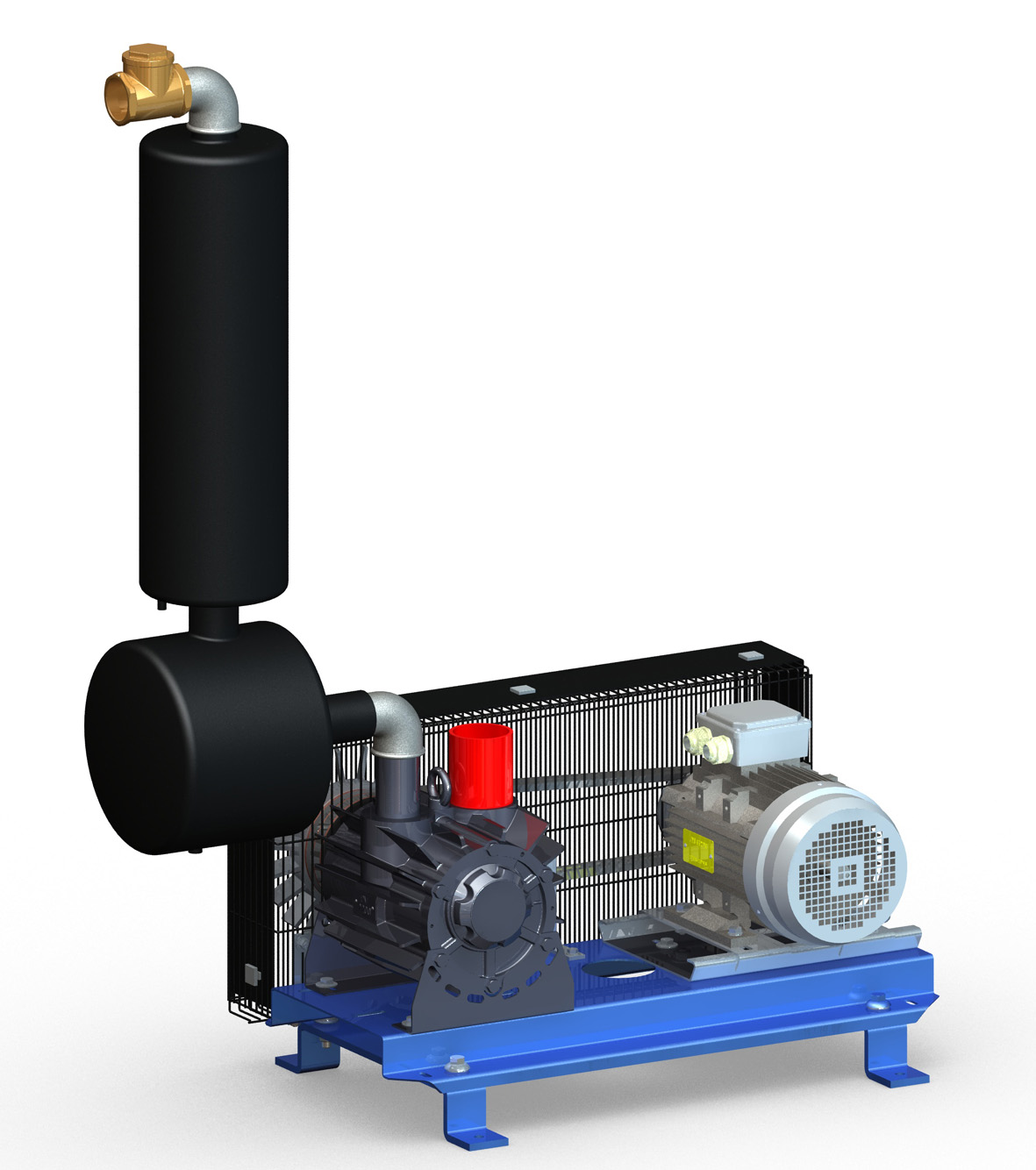 CTA Vakuumpumpe auf Konsole | 2.000 ltr/min, 4kW - CTA 1000102 CTA Vakuumpumpe auf Konsole | 2.000 ltr/min, 4kW von CTA 1000102