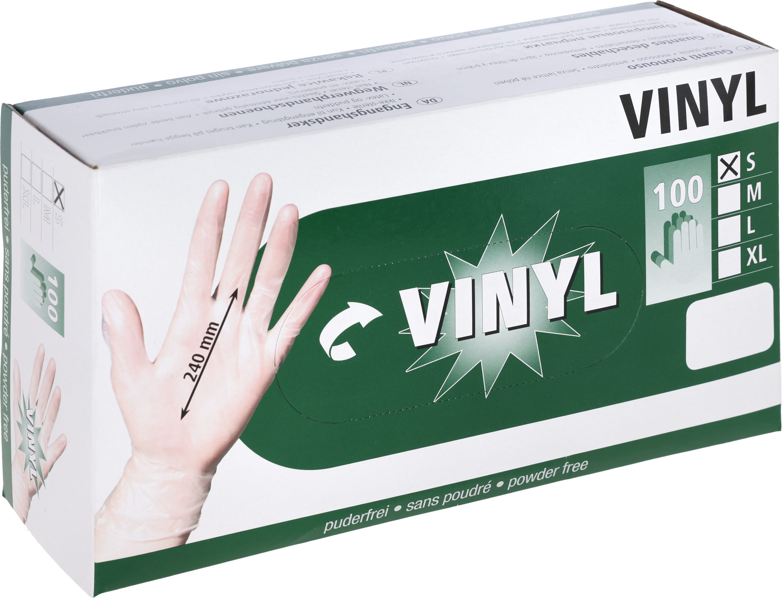 Einmalhandschuh Vinyl | 100 Stück - Kerbl Einmalhandschuh Vinyl | 100 Stück von Kerbl