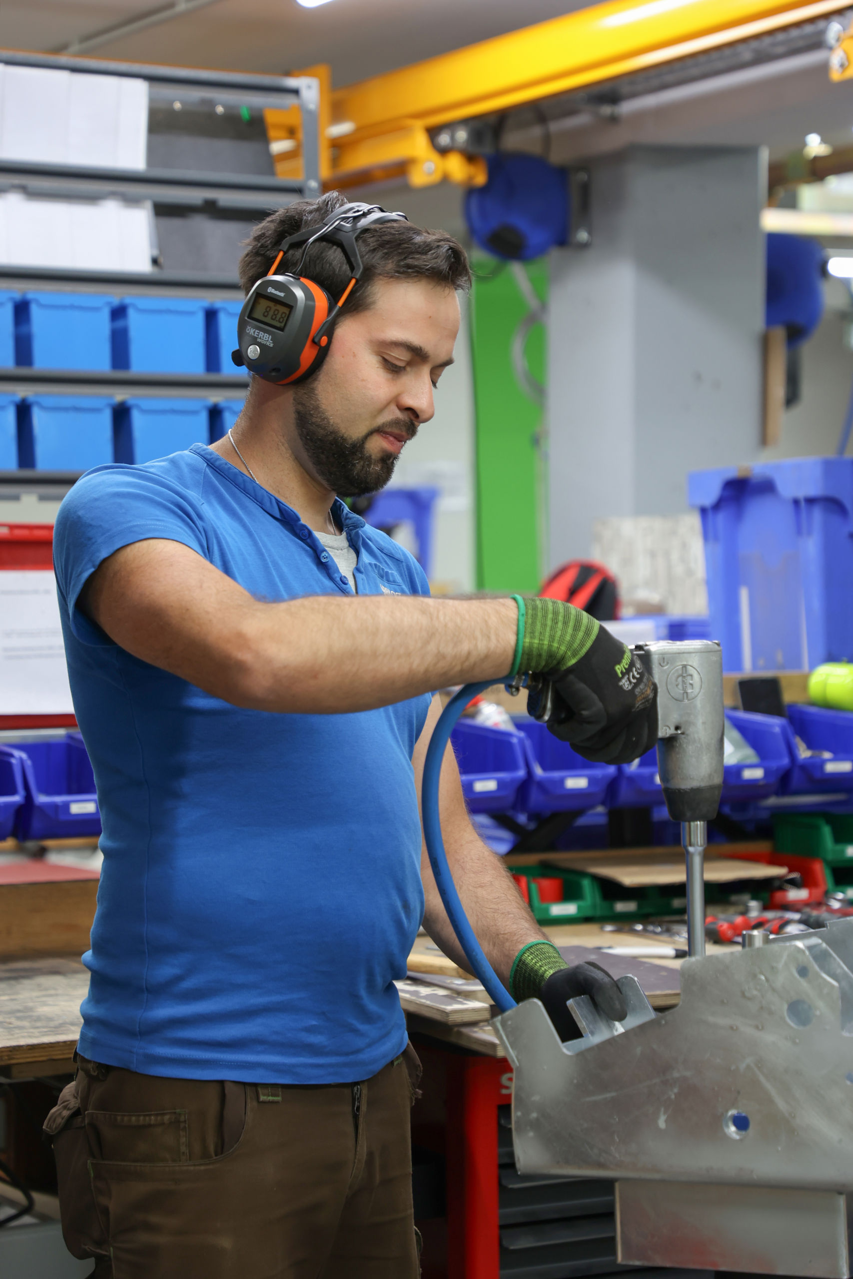 Multimedia Gehörschützer Connect mit Radio- und Bluetooth-Funktion von Kerbl 345131
