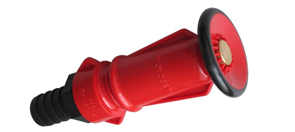 Spüldüse Small Power Jet mit Messing-Ventil von