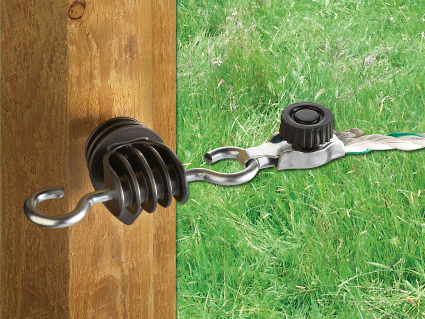 Seil-/Litzen-Schnellverbinder | 4er Pack - Kerbl 441209/041 Seil-/Litzen-Schnellverbinder | 4er Pack von Kerbl 441209/041