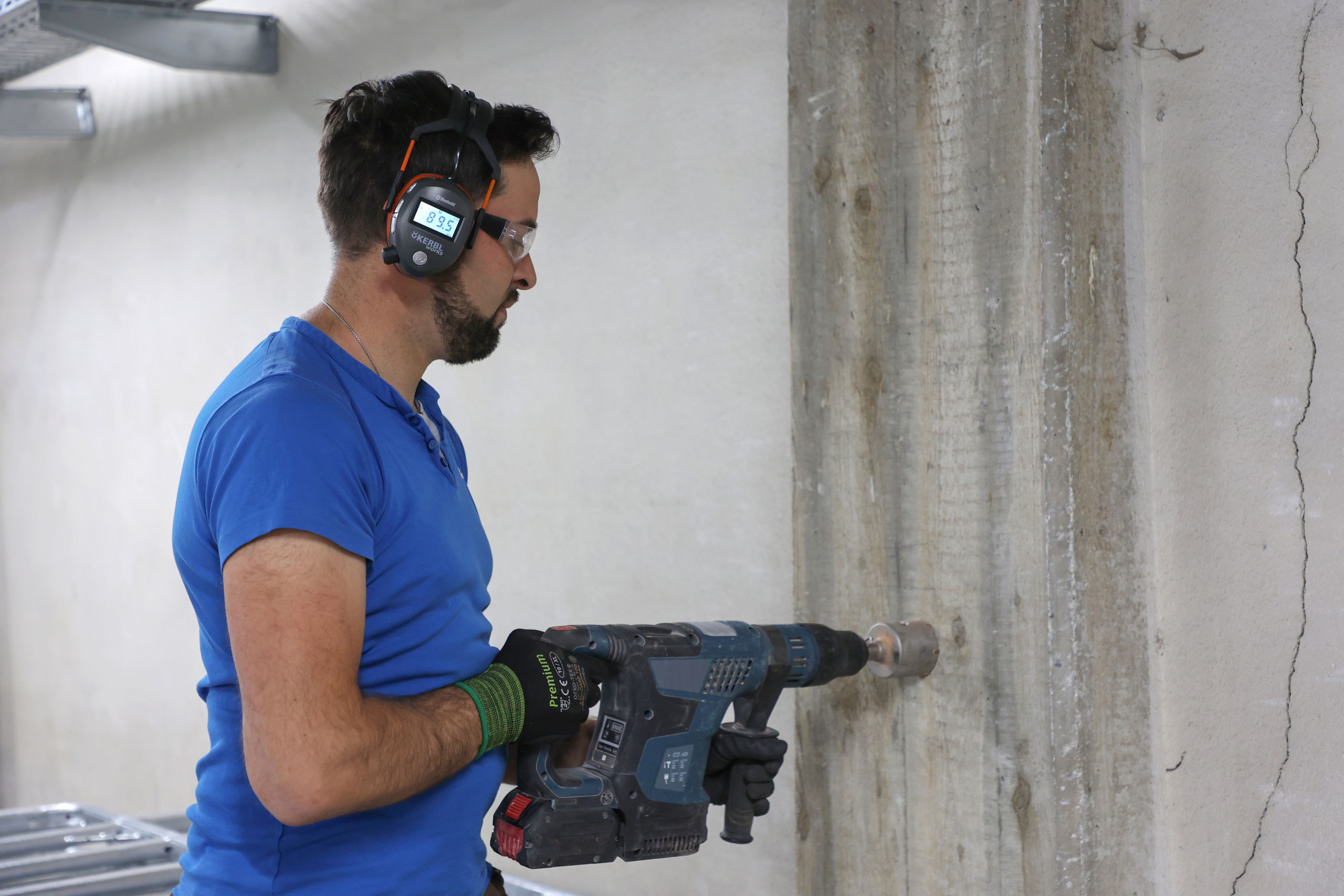 Multimedia Gehörschützer Connect mit Radio- und Bluetooth-Funktion von Kerbl 345131