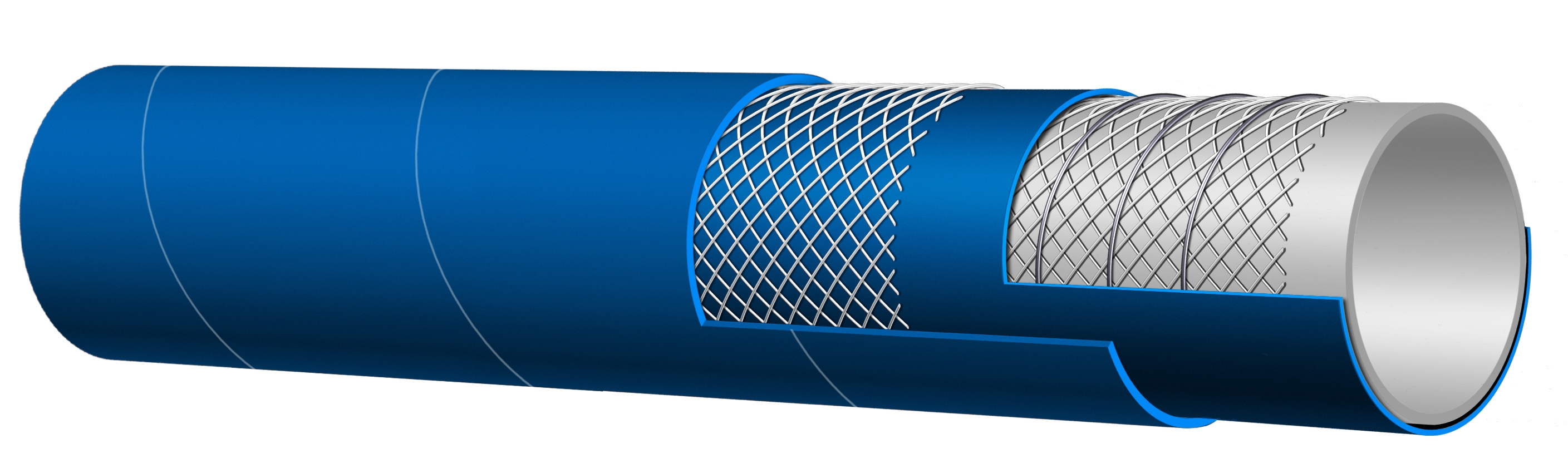 Milchspiralschlauch für Sammelwagen 51mm - Milchspiralschlauch für Sammelwagen 51mm von