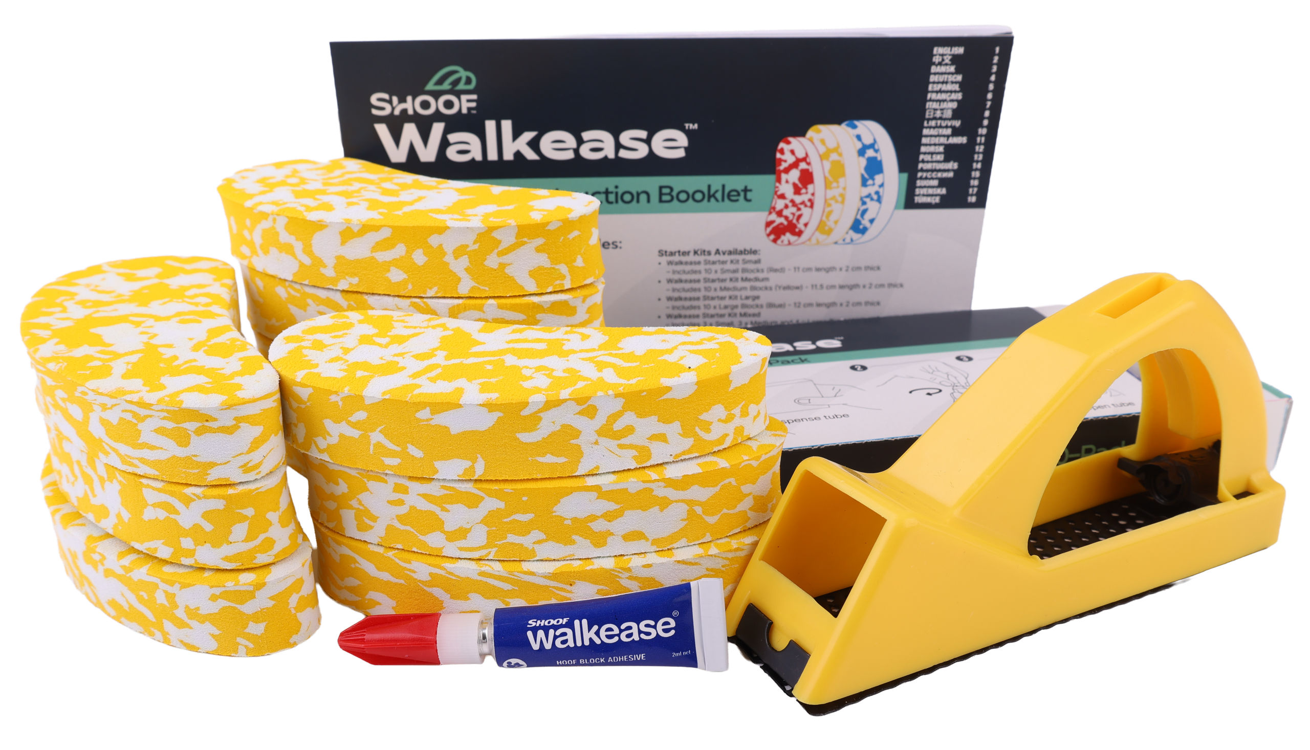 Klauenbehandlung SHOOF Walkease Starterset | 10er Pack - SHOOF Klauenbehandlung SHOOF Walkease Starterset | 10er Pack von SHOOF