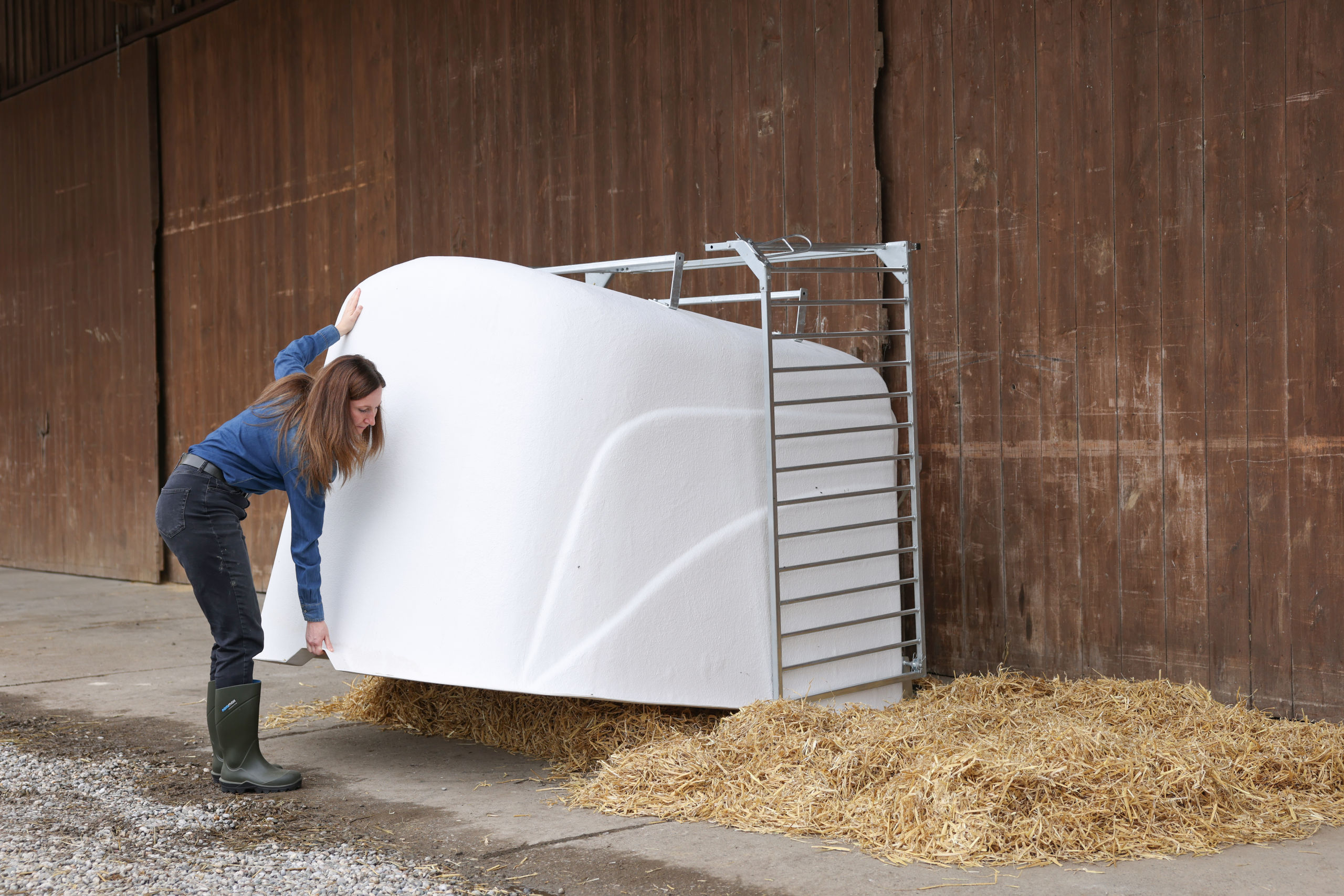 CalfHouse Premium DUO mit Umzäunung - Kerbl 14618 CalfHouse Premium DUO mit Umzäunung von Kerbl 14618