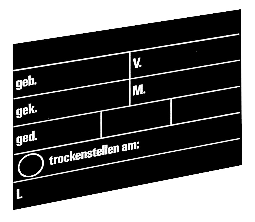 Stalltafel für Rinder 40 x 30 cm von Kerbl 291