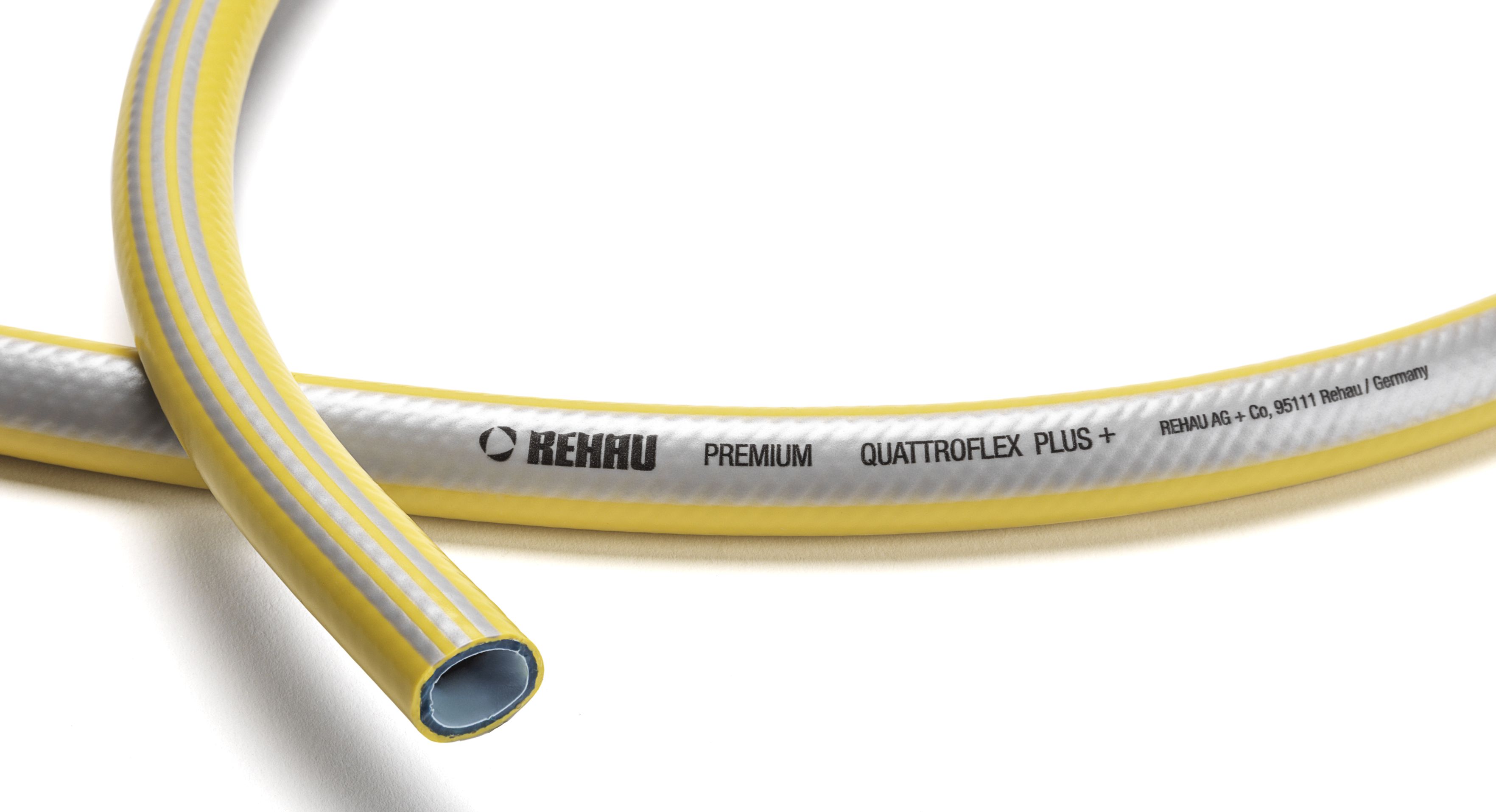 Wasserschlauch 1 1/4", für Melkstandreinigung, Quattroflex Plus+ | 25 Meter Rolle - REHAU Wasserschlauch 1 1/4", für Melkstandreinigung, Quattroflex Plus+ | 25 Meter Rolle von REHAU
