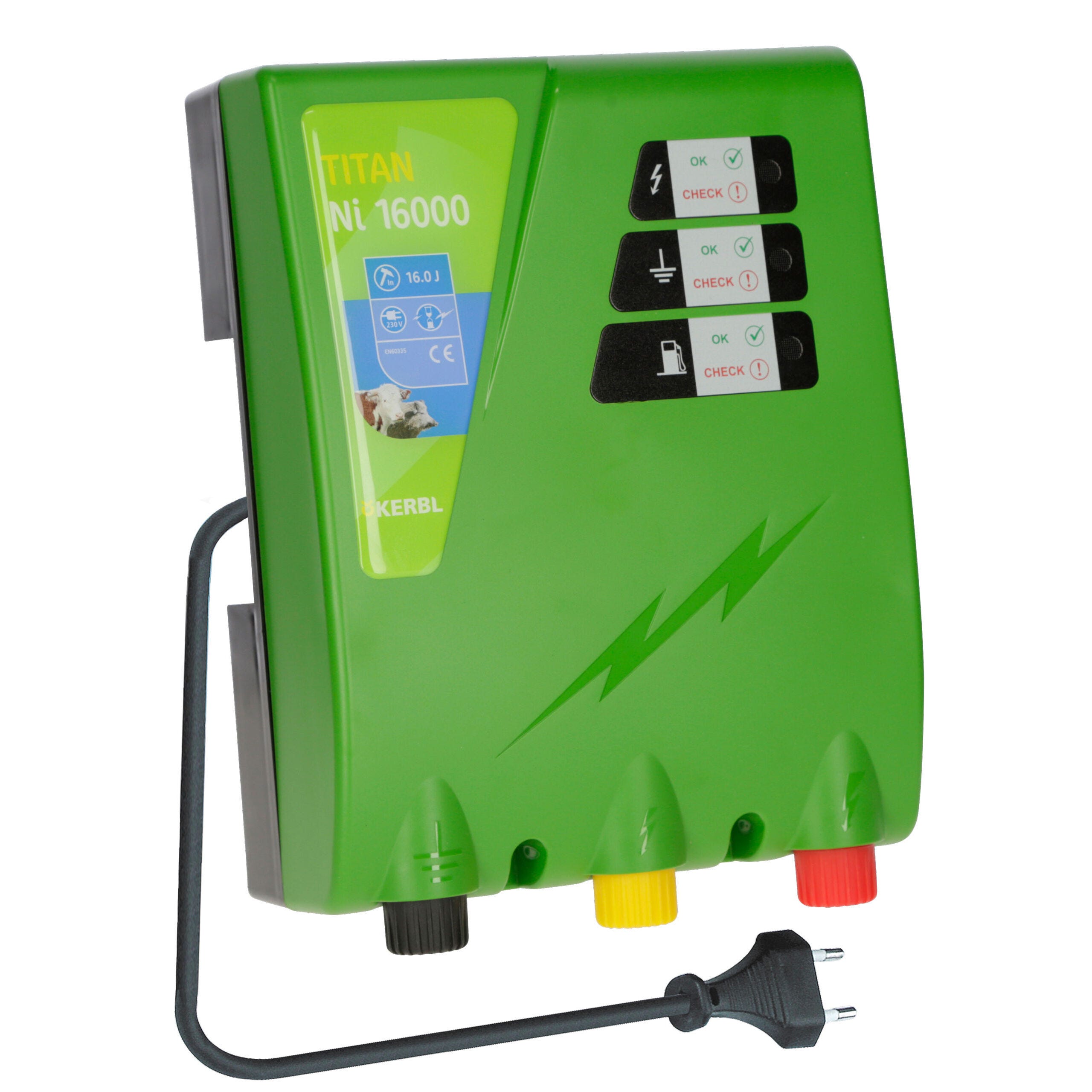 Kerbl TITAN Ni 16000 Weidezaungerät - Kerbl 392546 Kerbl TITAN Ni 16000 Weidezaungerät von Kerbl 392546