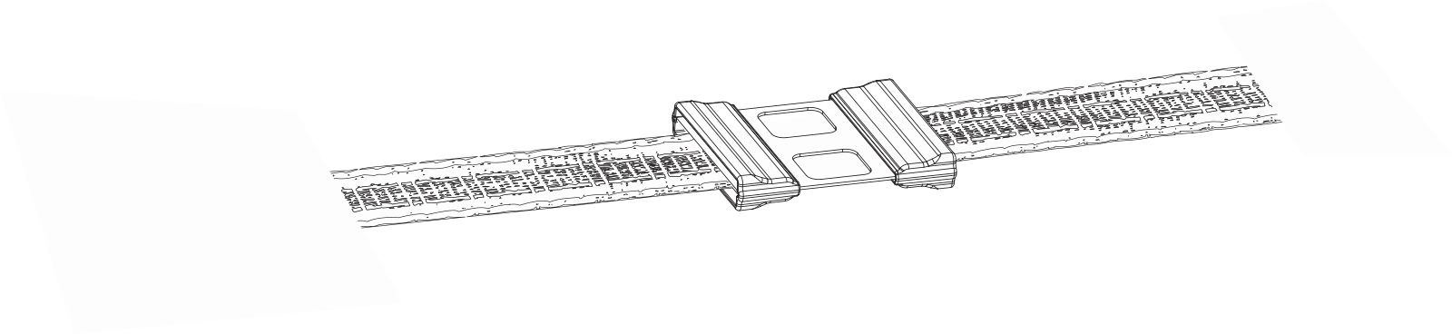 Bandverbinder Litzclip® 40 mm Edelstahl | 5 Stück - Litzclip 442002/056 Bandverbinder Litzclip® 40 mm Edelstahl | 5 Stück von Litzclip 442002/056