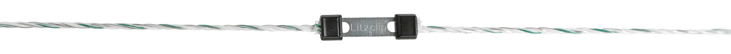 Litzenverbinder Litzclip® 3mm gerade Edelstahl | 10 Stück von Litzclip 442003/106
