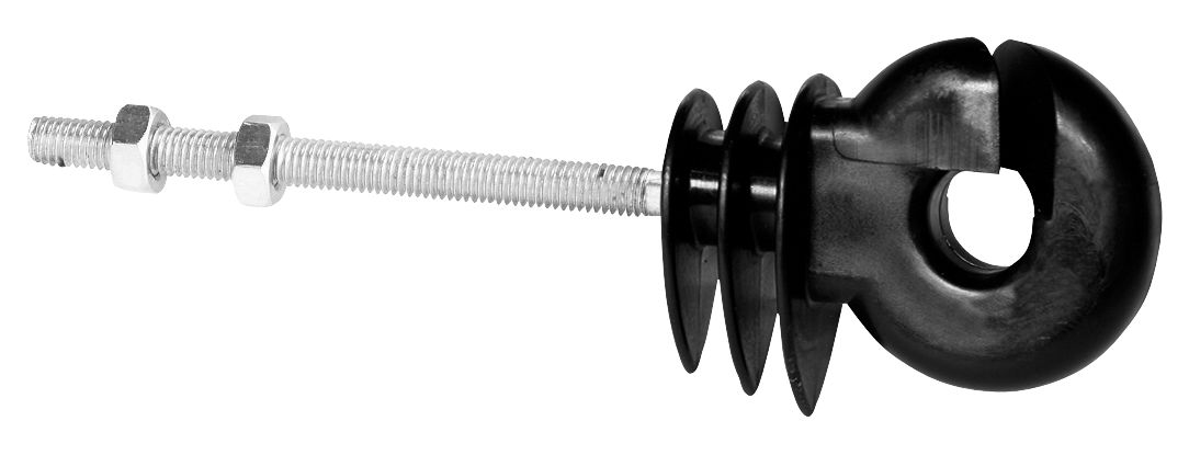 Ringisolator metrisch M6 x 80 mm für Rohrpfahl | 25 Stück - AKO 44391 Ringisolator metrisch M6 x 80 mm für Rohrpfahl | 25 Stück von AKO 44391