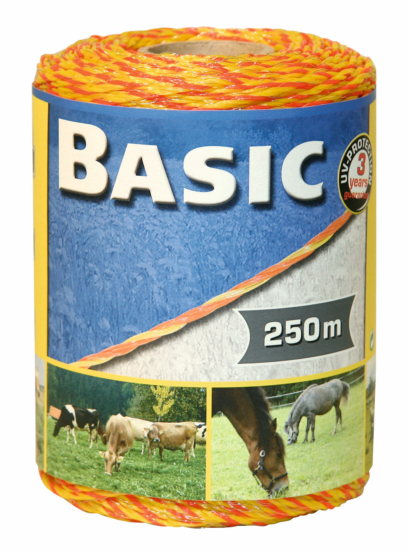 Euro Guard Weidezaunlitze BASIC, gelb/orange | 250 m von Kerbl 44521