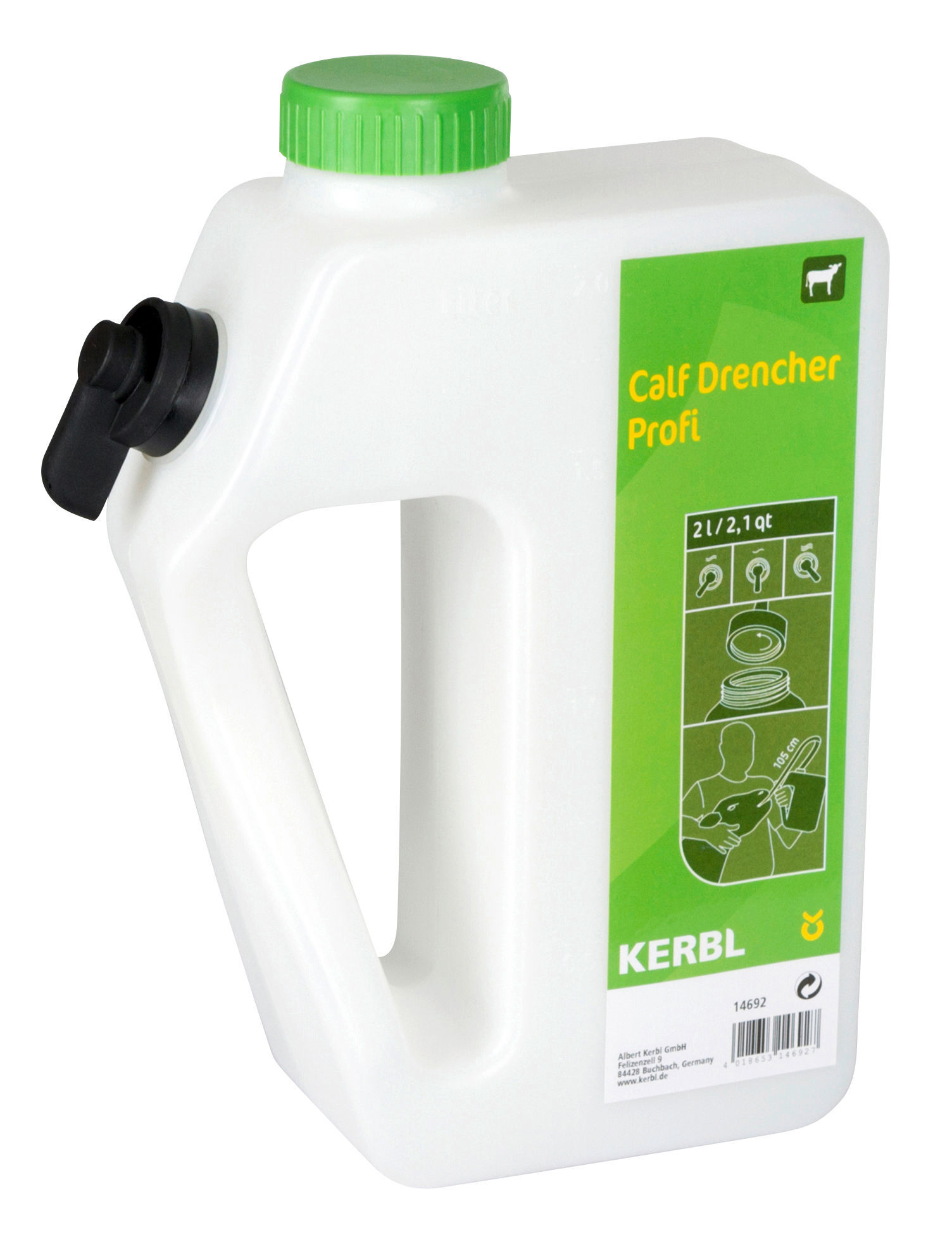 Calf Drencher Profi 2 Liter von Kerbl 14692