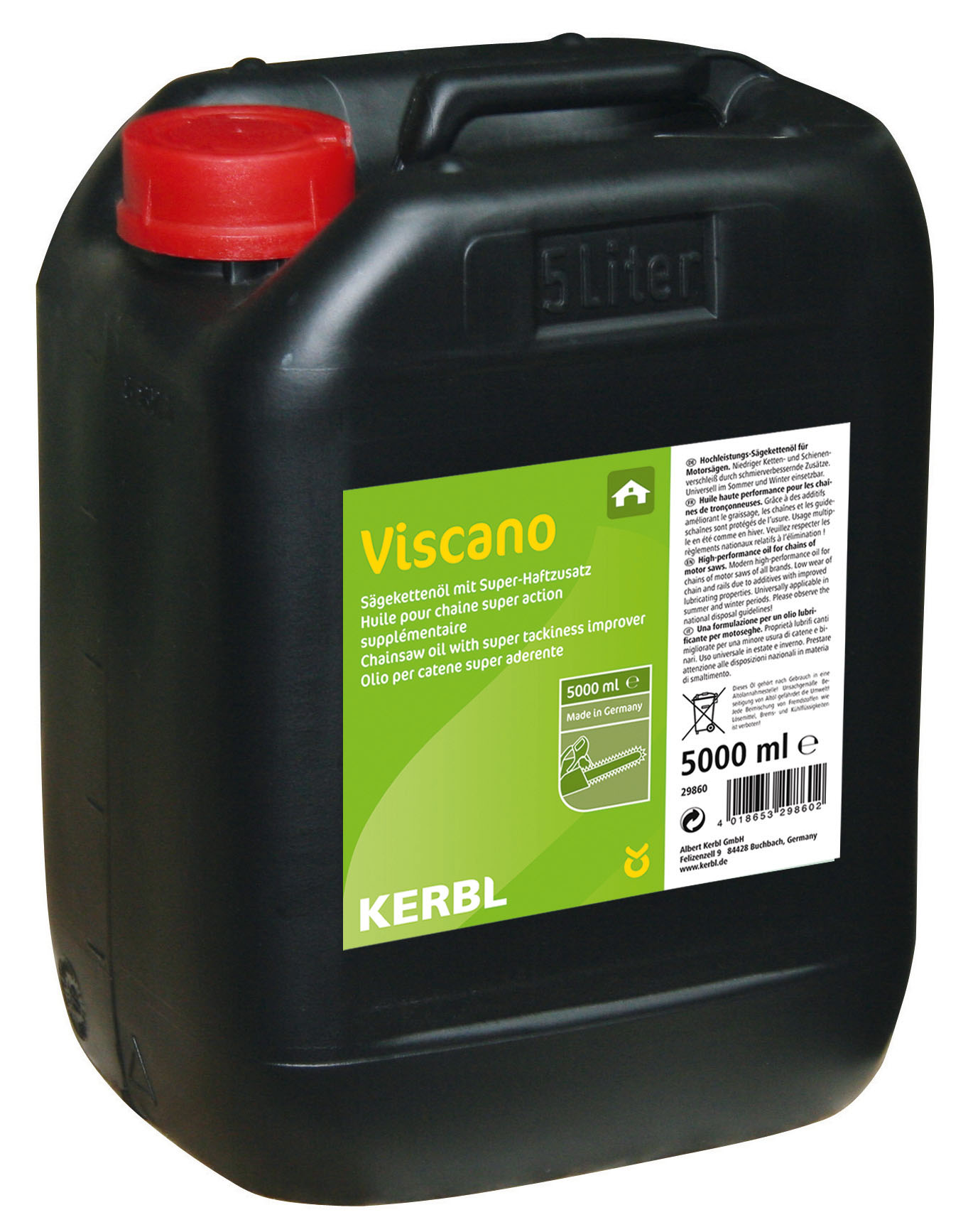 Sägekettenöl H Viscano | 5 Liter - Kerbl 29860 Sägekettenöl H Viscano | 5 Liter von Kerbl 29860