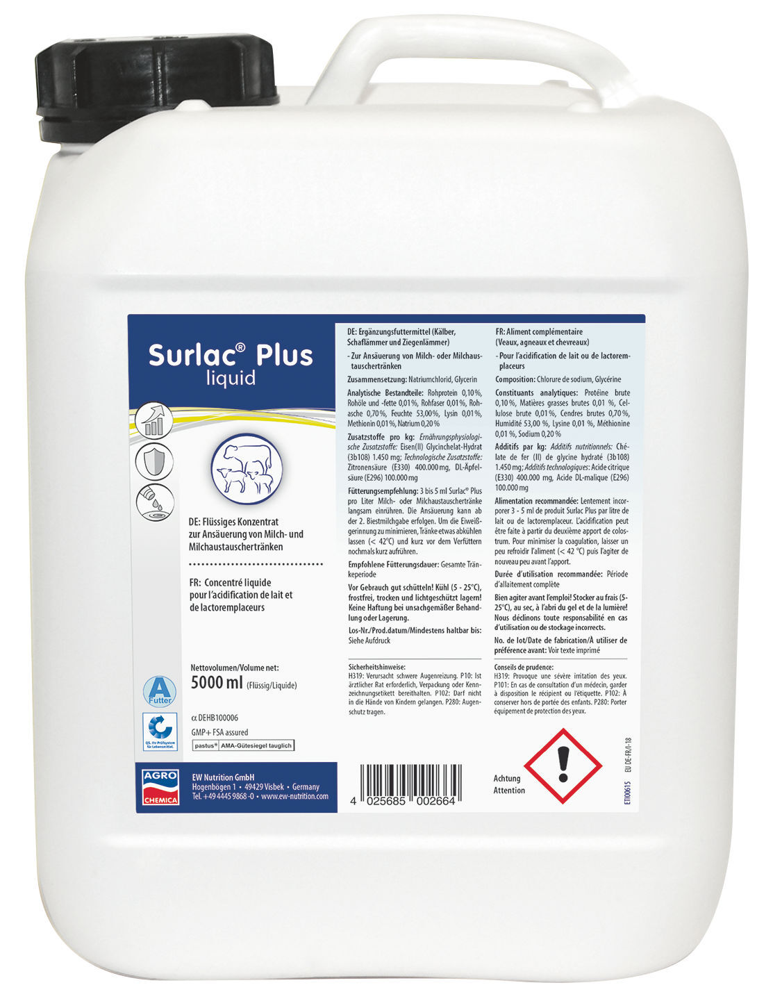 Surlac® Plus Liquid | 5 Liter - Agrochemica Surlac® Plus Liquid | 5 Liter von Agrochemica