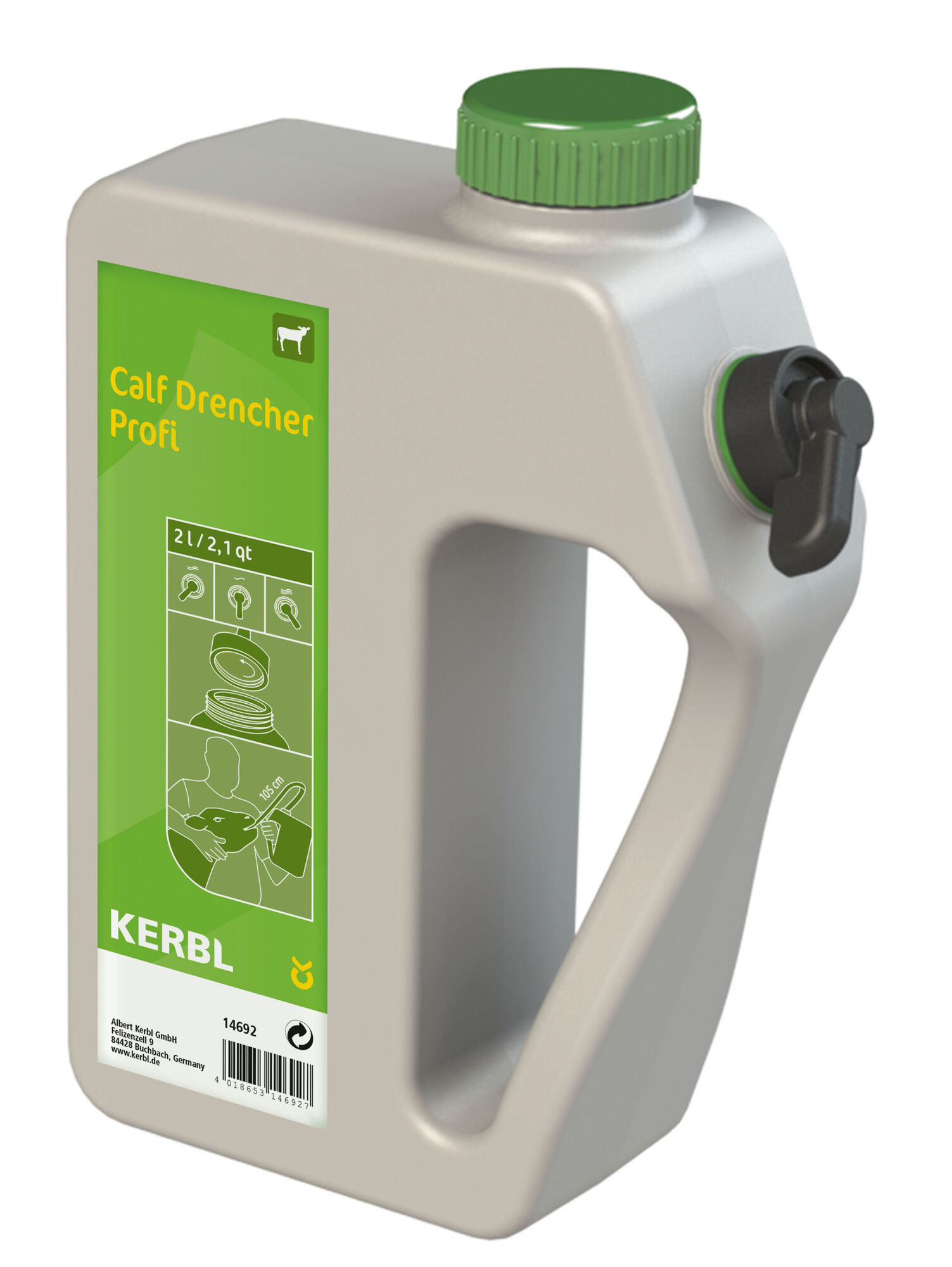 Calf Drencher Profi 2 Liter - Kerbl Calf Drencher Profi 2 Liter von Kerbl