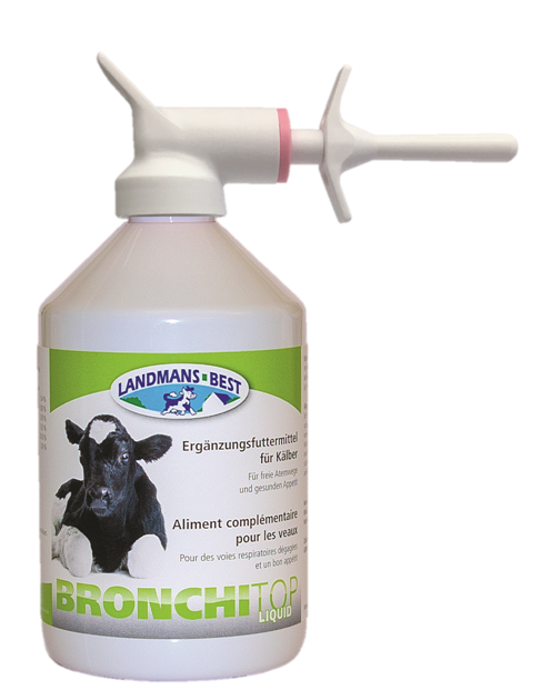 Landmans Best Bronchitop Kälberhusten Liquid 500 ml von Landmans Best