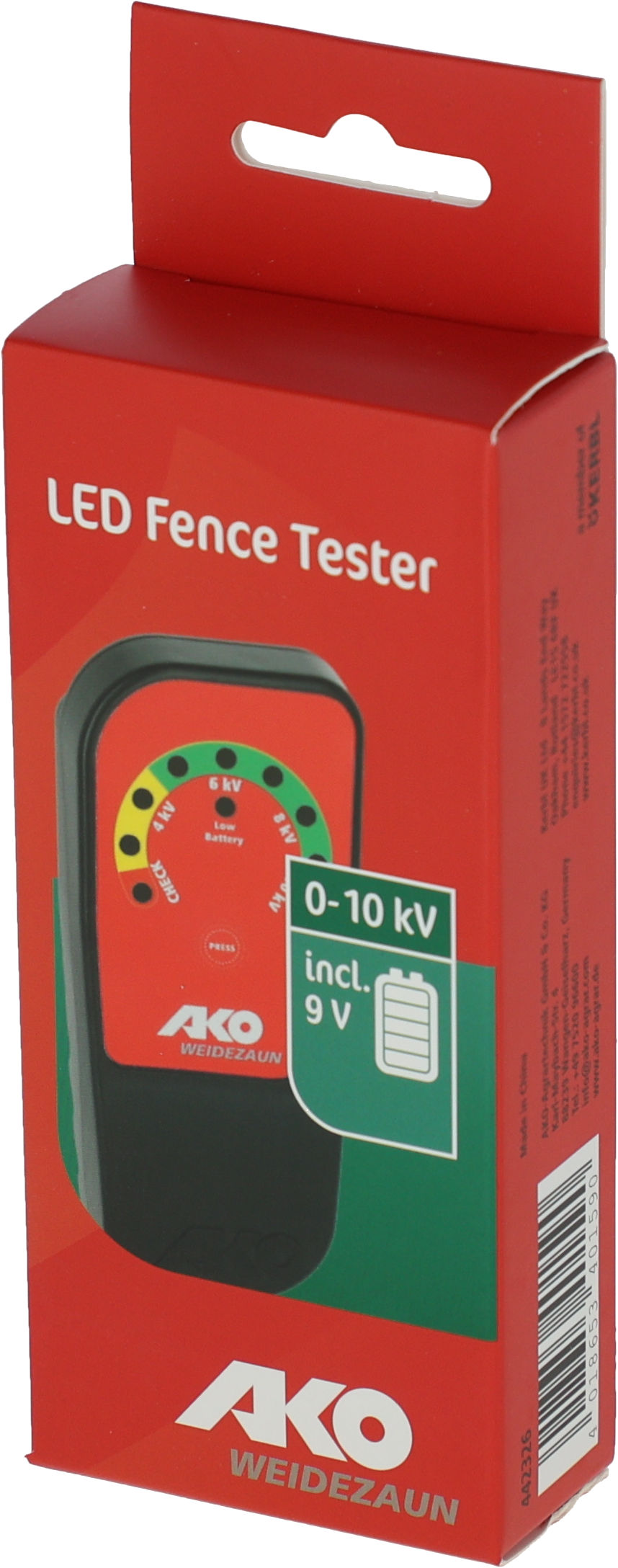 AKO Zaunprüfer mit LED-Anzeige ohne Erdspieß von AKO 442326