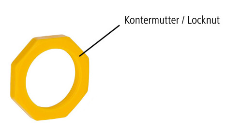Kontermutter für Hygieneventil, 5er Pack von Kerbl 14226/5