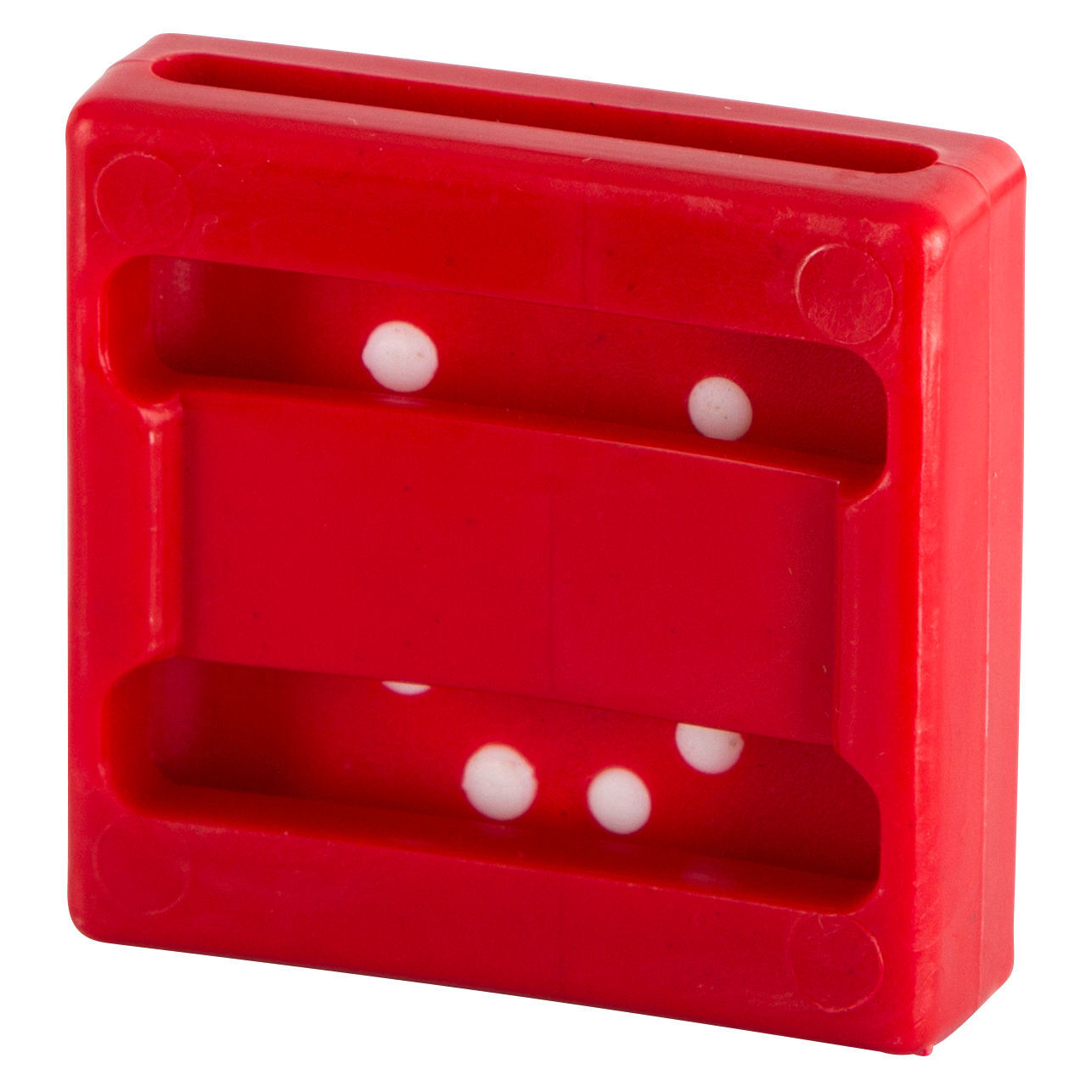 Nummernblock für Halsmarkierungsband, rot | 10er Pack von Kerbl