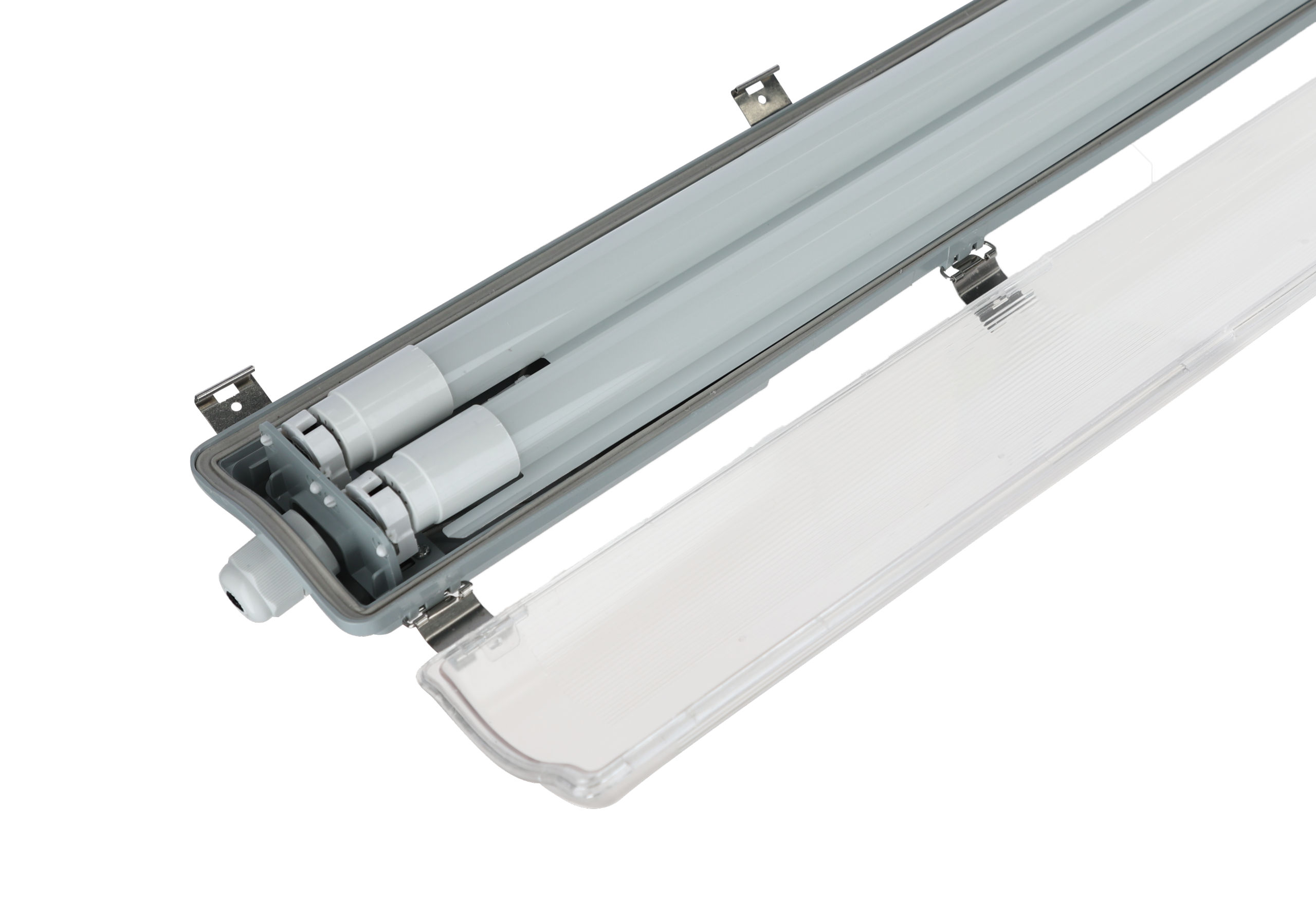 Feuchtraum-Wannenleuchte 150cm 2-flammig, inkl. 2x LED-Röhren - Kerbl 345672 Feuchtraum-Wannenleuchte 150cm 2-flammig, inkl. 2x LED-Röhren von Kerbl 345672