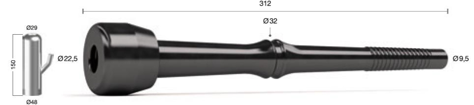 Zitzengummis passend für Fullwood 020137 von Spaggiari 0000/0268