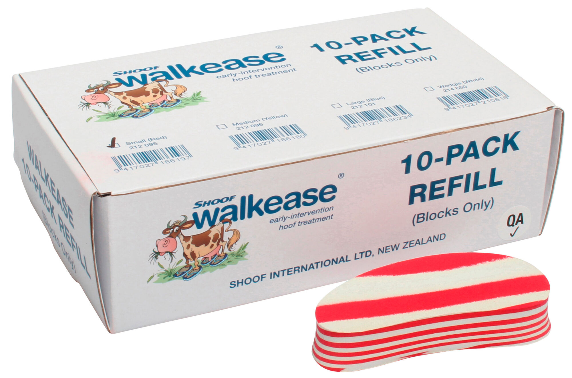 Klauenblock SHOOF Walkease | 10er Pack - SHOOF 16483 Klauenblock SHOOF Walkease | 10er Pack von SHOOF 16483