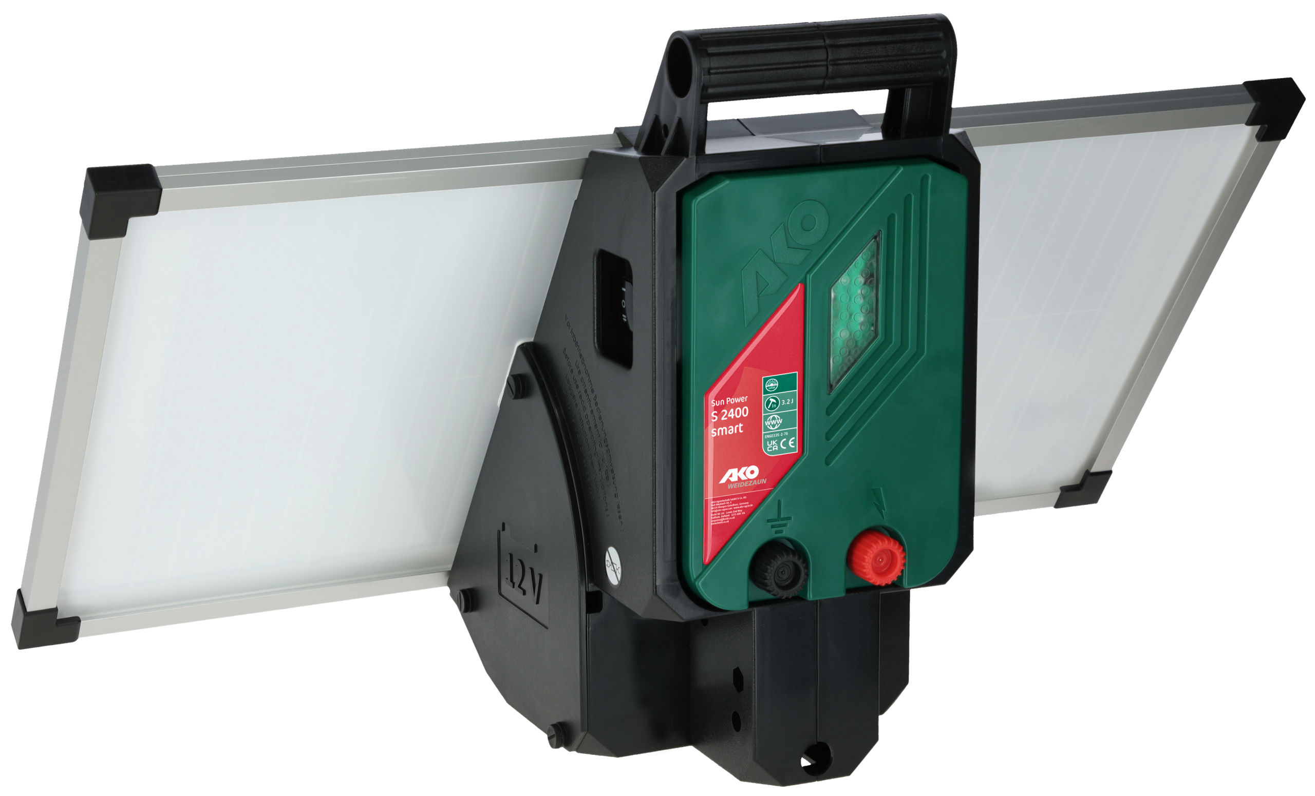 AKO SunPower S2400 Smart 12V Weidezaungerät - AKO 372953 AKO SunPower S2400 Smart 12V Weidezaungerät von AKO 372953
