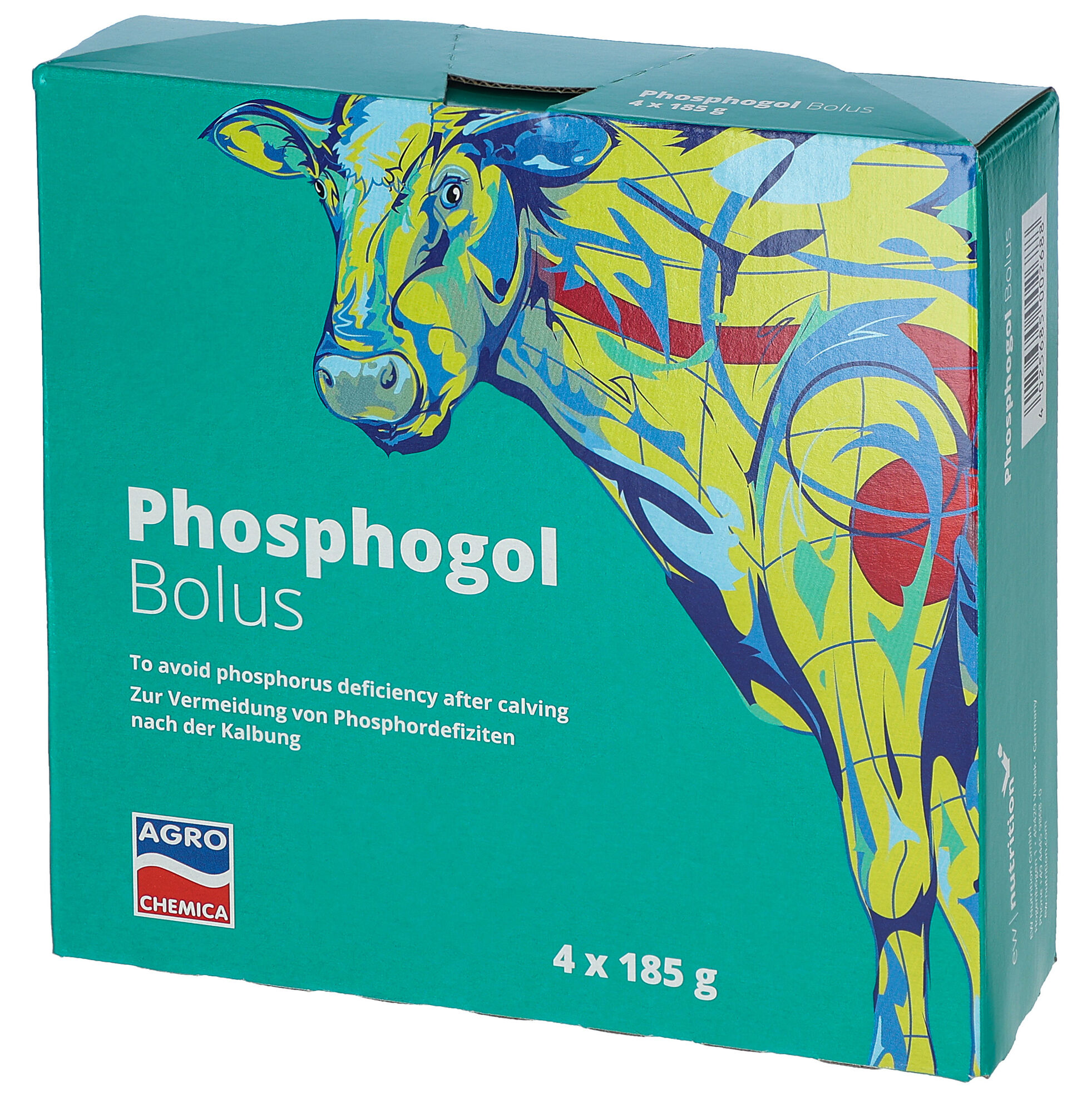 Phosphogol Bolus, Phosphor Bolus, 4 x 185 g - Agrochemica Phosphogol Bolus, Phosphor Bolus, 4 x 185 g von Agrochemica