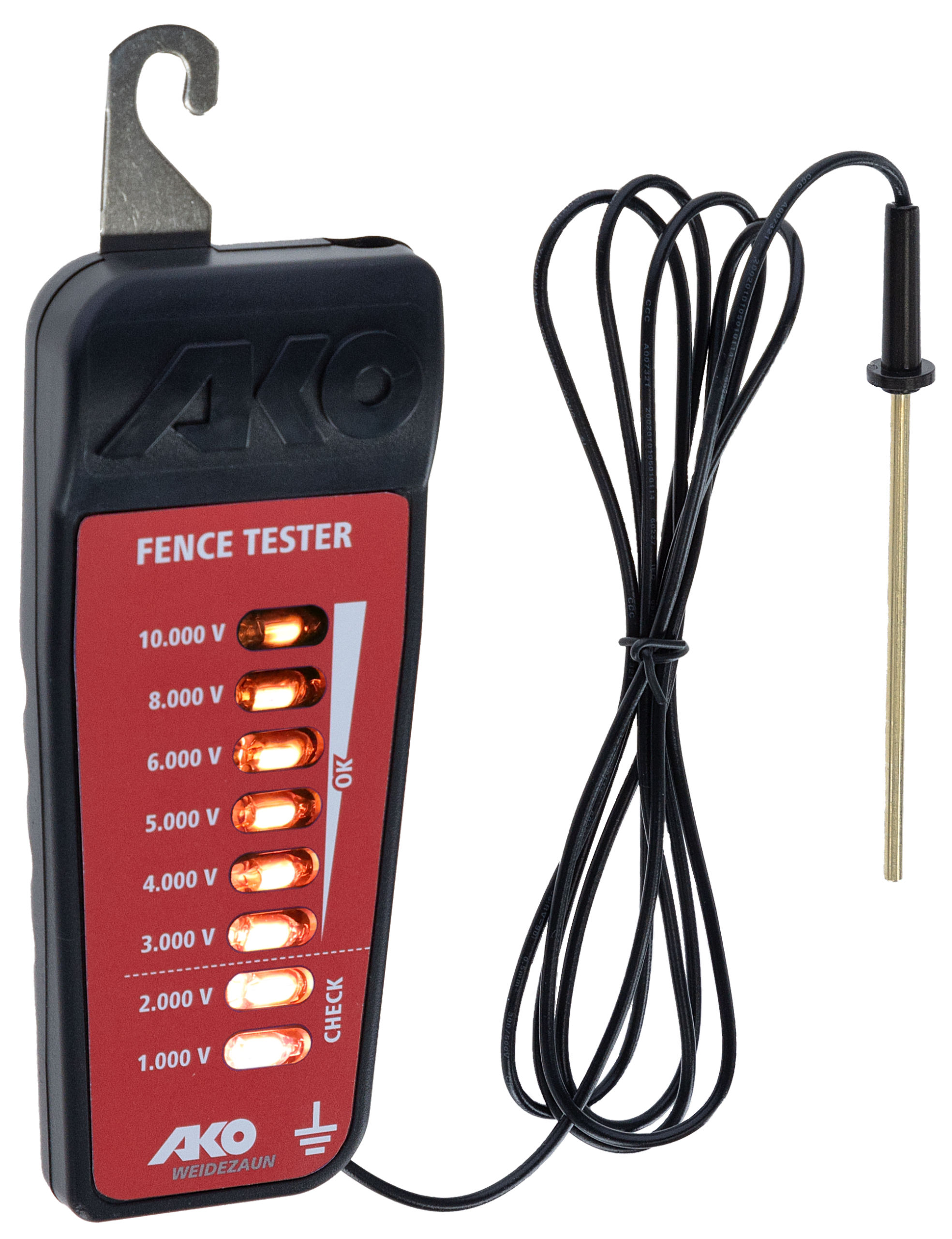 AKO Zaunprüfer 8-stufig bis 10kV von AKO 442322