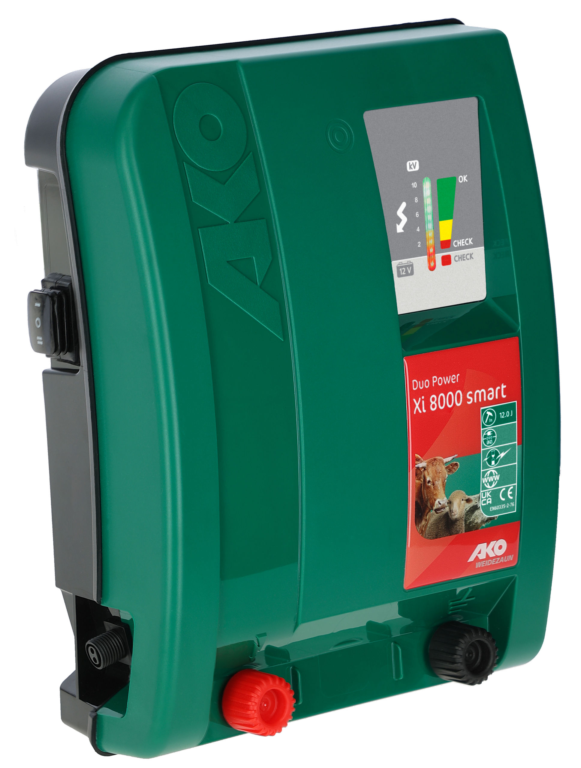 AKO Duo Power Xi 8000 smart 12V/230V Weidezaungerät von AKO 372879