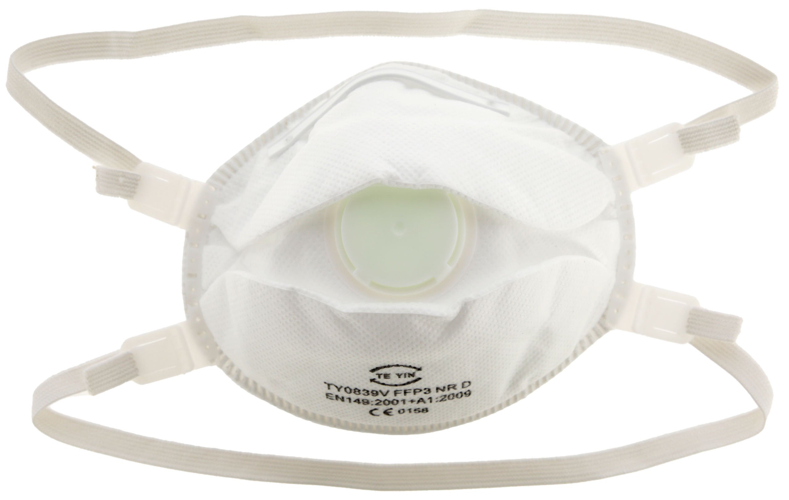 Atemschutzmaske mit Ventil FFP3 NR D | 10er Pack von