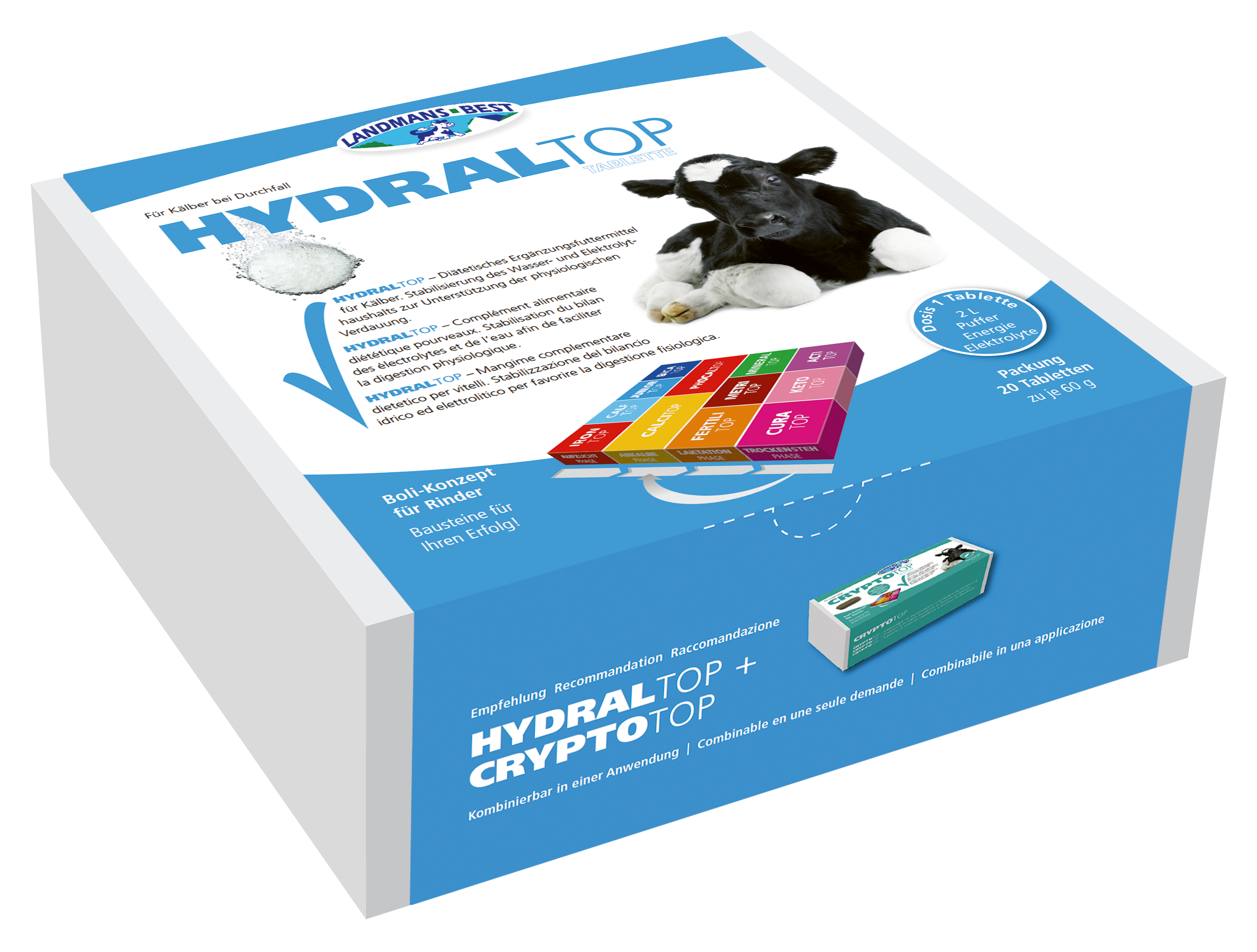 Landmans Best Hydraltop Brausetablette 20 x 60 g - Landmans Best Landmans Best Hydraltop Brausetablette 20 x 60 g von Landmans Best