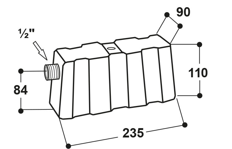 Einschraub-Schwimmerventil Mod. 509 - Suevia 131.0509 Einschraub-Schwimmerventil Mod. 509 von Suevia 131.0509