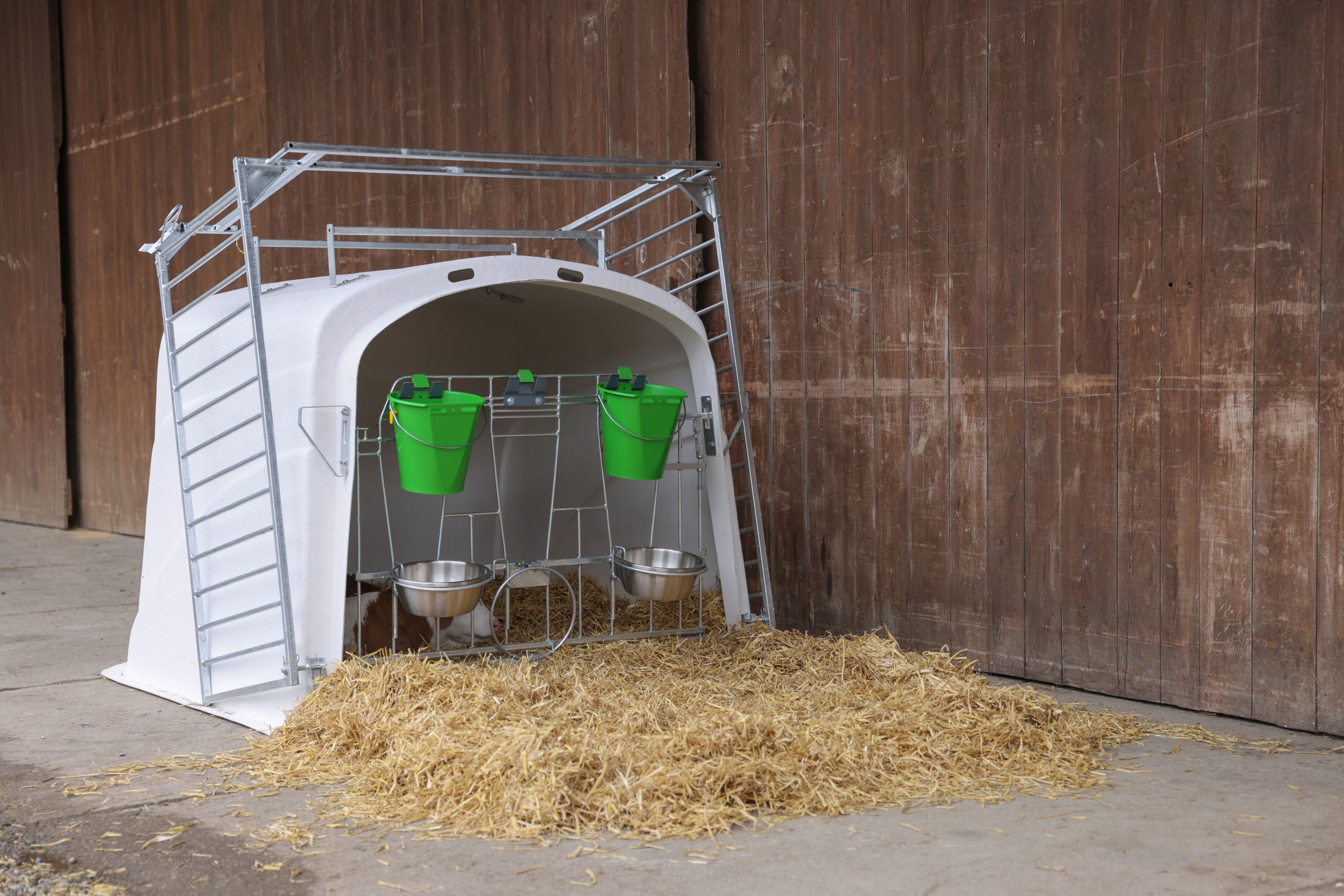 CalfHouse Premium DUO mit Umzäunung - Kerbl 14618 CalfHouse Premium DUO mit Umzäunung von Kerbl 14618