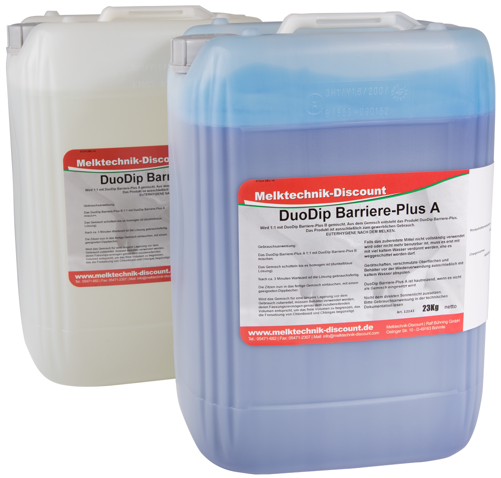 DuoDip Barriere-Plus | 1 x 22 + 1 x 23 kg - Melktechnik-Discount DuoDip Barriere-Plus | 1 x 22 + 1 x 23 kg von Melktechnik-Discount