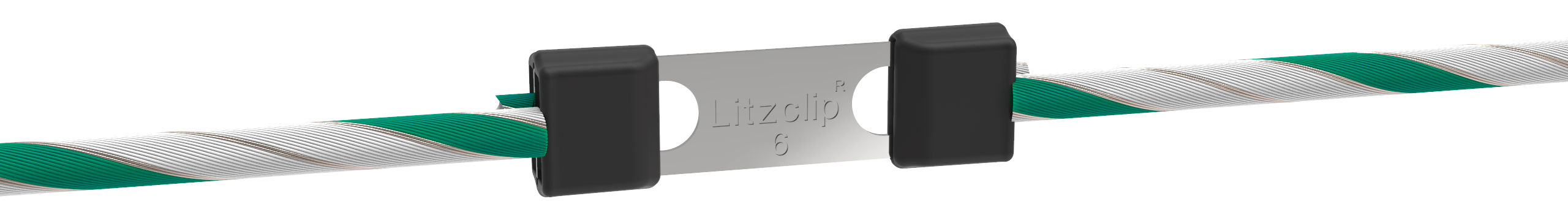 Seilverbinder Litzclip® 6 mm Edelstahl | 5 Stück - Litzclip 442004/056 Seilverbinder Litzclip® 6 mm Edelstahl | 5 Stück von Litzclip 442004/056