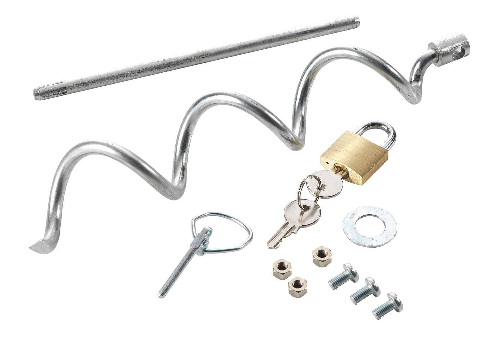 Anti-Diebstahlset für Metall-Akkukasten von AKO 44652